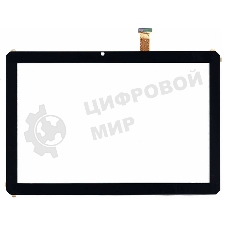 Сенсорное стекло (тачскрин) для Irbis TZ151. черное