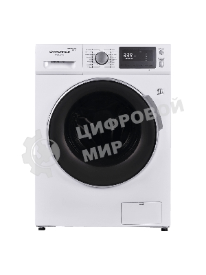 Стирально-сушильная машина Maunfeld MFWM1586WHS белая, загрузка фронтальная 8 кг, 1200об/мин, класс А