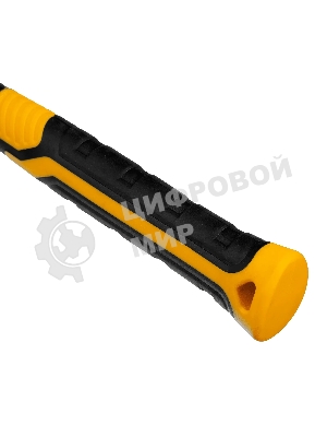 Киянка резиновая Denzel 450 г, черная, фибергласовая рукоятка c TPR покрытием