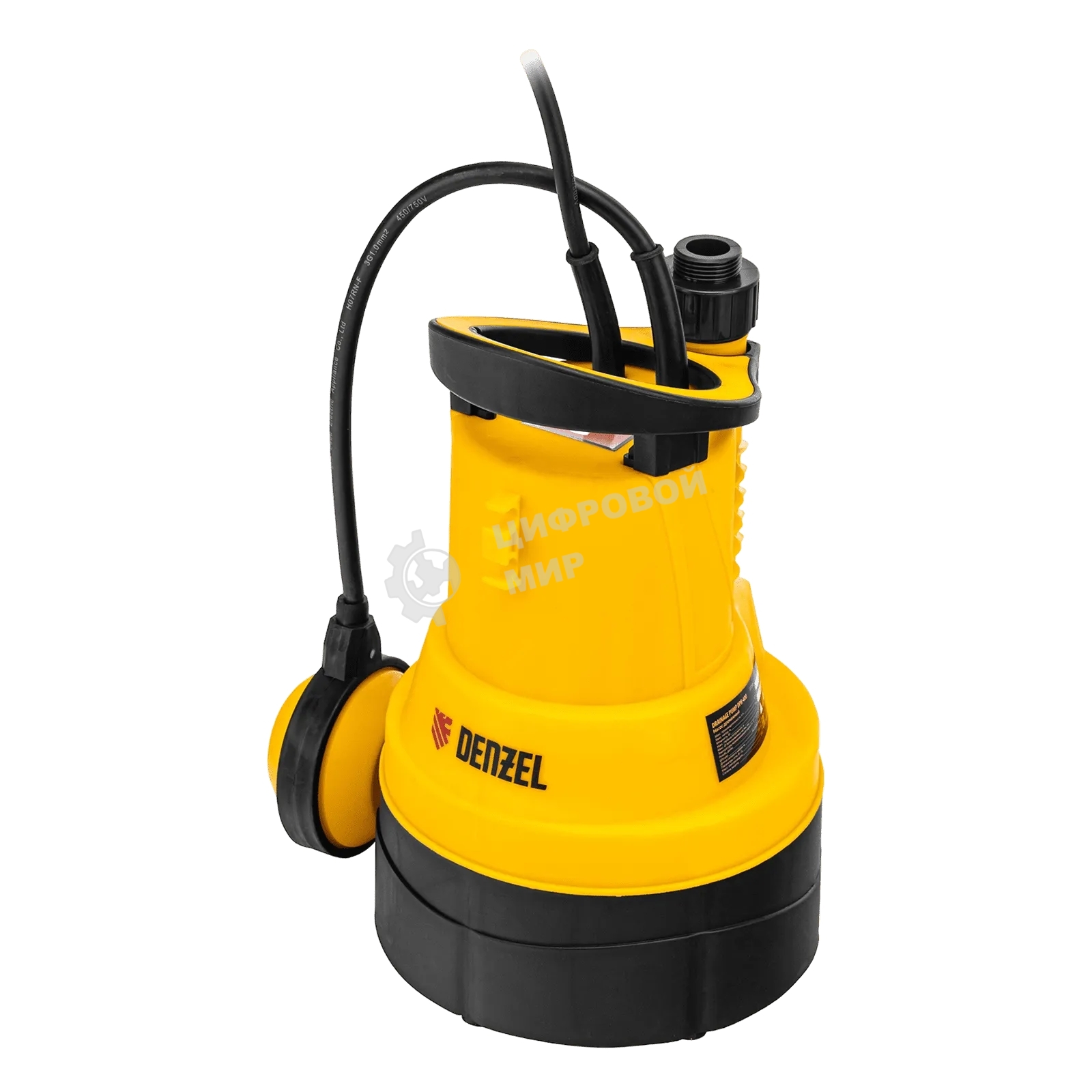 Дренажный насос для чистой воды Denzel DPB400, 400 Вт, подъем 11 м, 5500 л/ч