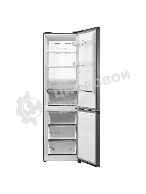 Холодильник Midea MDRB519MGE46ID нержавеющая сталь двухкамерный 263/123л морозилка снизу, No Frost