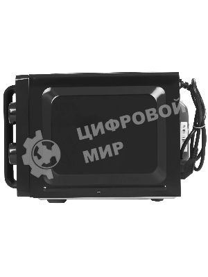 Микроволновая печь BQ MWO-20004SM/W черный, 20 л, 700 Вт, переключатели - поворотный механизм