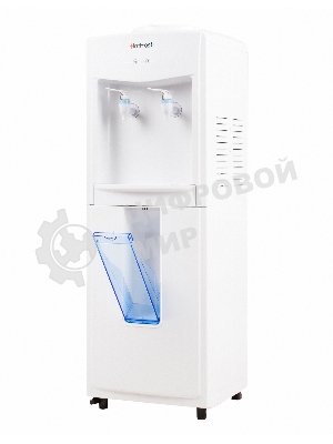 Кулер для воды Hotfrost V118R, верхняя загрузка, без нагрева, без охлаждения, белый