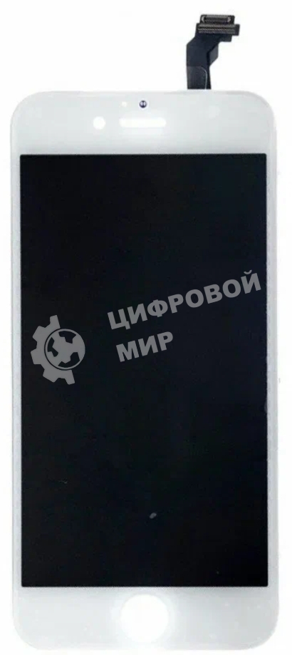 Дисплей Amperin для Apple iPhone 6 Plus в сборе с тачскрином (IPS), белый