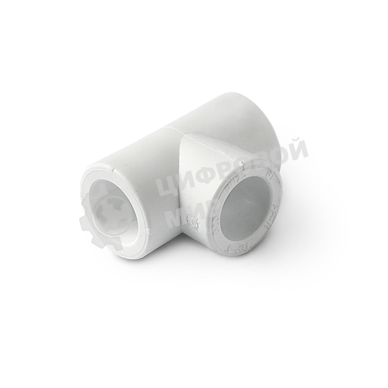 Тройник 75 полипропиленовый PPR белый PRO AQUA