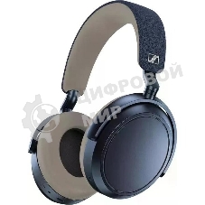 Беспроводные/проводные наушники Sennheiser Momentum 4 Wireless синий, полноразмерные, Bluetooth + проводной, активное шумоподавление, до 60 ч