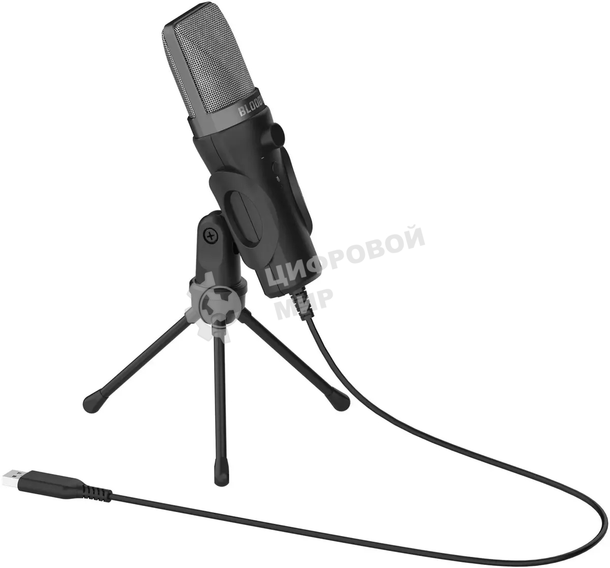 Микрофон проводной A4Tech Bloody GM20 2.3м черный