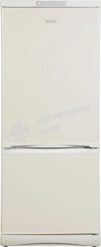 Холодильник Stinol STS 150 E бежевый двухкамерный 191/72л морозилка снизу