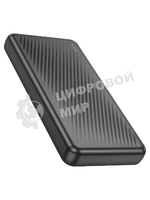 Аккумулятор внешний Borofone BJ56 Graceful, 10000mAh, пластик, PD20Вт, 1  USB выход, Type-C, черный