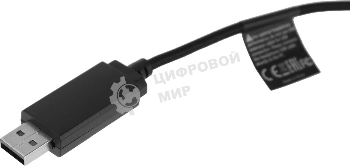 Гарнитура проводная с микрофоном A4 Bloody G220S черный 2м мониторные USB оголовье (G220S USB, BLACK)