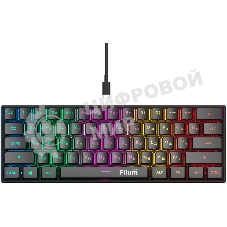 Клавиатура Filum FL-GKBM10 проводная, USB Type-A, чёрный