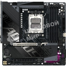 Материнская плата Gigabyte B850M AORUS ELITE WIFI6E, AM5, AMD B850, 4xDDR5, 4xSATA, 2xM.2, 1xPCIe 5.0 x16, 1xPCIe 3.0 x4, 1xDP (v1.4), 1x2.5Gb LAN, Wi-Fi 6E, Bluetooth 5.3, 2xUSB-C 10Gbps, 2xUSB-A 10Gbps, 5xUSB-A 5Gbps, 4xUSB-A 2.0, S/PDIF, 2x3.5 мм, 7.1, mATX