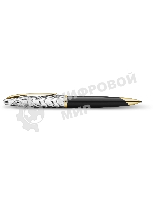 Ручка шариков. Waterman Reflections of Paris Carene DeLuxe (2200946) Black GT M син. черн. подар.кор.