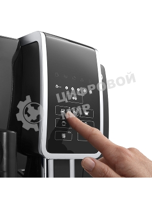 Кофемашина автоматическая DeLonghi ECAM350.50.B черный, исп. кофе - зерновой/молотый, 1.8 л, 1450 Вт, 15 бар