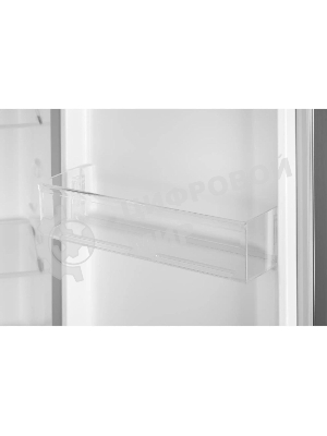 Холодильник Hyundai CS55023F нержавеющая сталь двухкамерный 347/185 л морозилка слева, No Frost, Side by Side