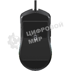 Мышь проводная Oklick 750G черный, 7200 dpi, USB, кнопки - 5