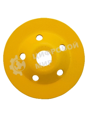 Чашка алмазная зачистная Denzel 125 мм Турбо 72970