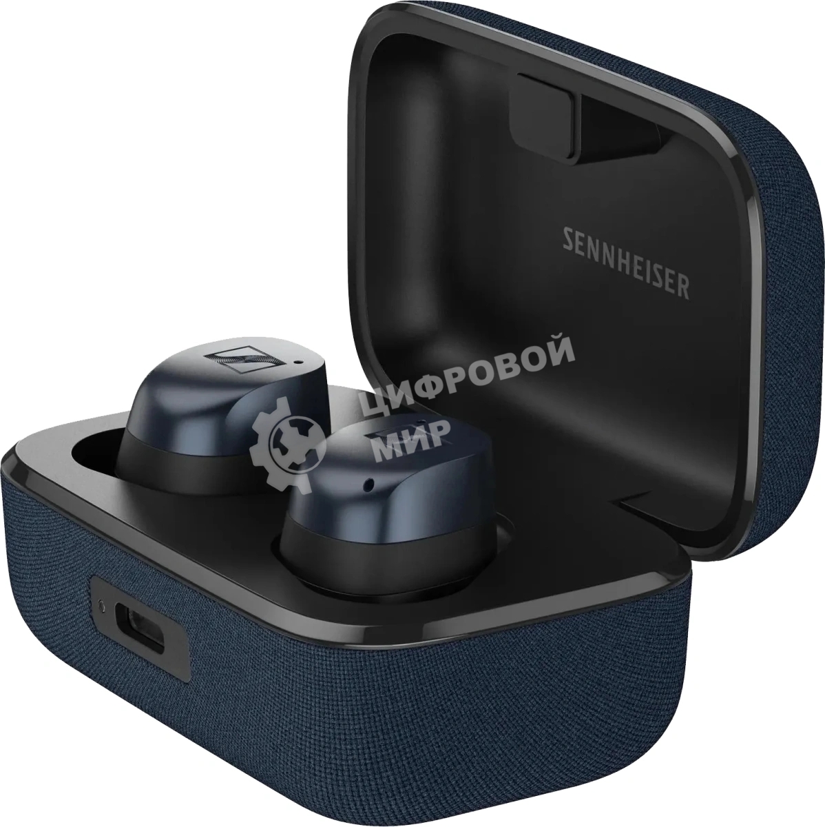 Гарнитура внутриканальные Sennheiser Momentum True Wireless 4 синий беспроводные bluetooth в ушной раковине (700449 MTW4 DENIM BLUE)