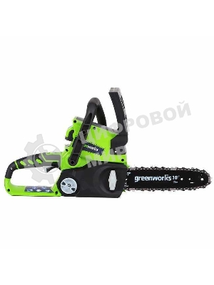 Цепная пила аккумуляторная GreenWorks G24CS25K2, 24V, 25 см, c АКБ 2Ач и ЗУ (2007707UA)
