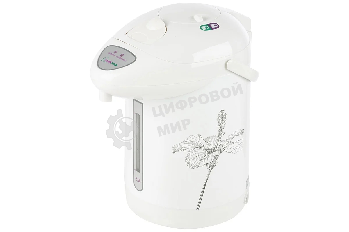 Термопот Homestar HS-5001 2,5 л серые цветы