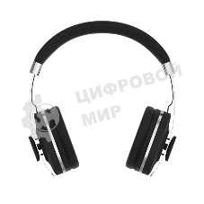 Беспроводные/проводные наушники Maxvi MHF-202BT черный, полноразмерные, Bluetooth + проводной, до 15 ч