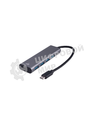 USB-концентратор Gembird UHB-U3P7-02, USB Type-C 3.1, 7хUSB, USB Type-C