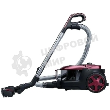 Пылесос Atvel DX2000 бордовый/черный, 410/2000 Вт, уборка сухая, пылесборник контейнер 2.5 л
