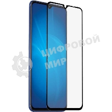 Защитное стекло для экрана DF xiColor-80 для Xiaomi Redmi 9/9T/Poco M3 прозрачная, 1 шт, черный df xicolor-80 (black)