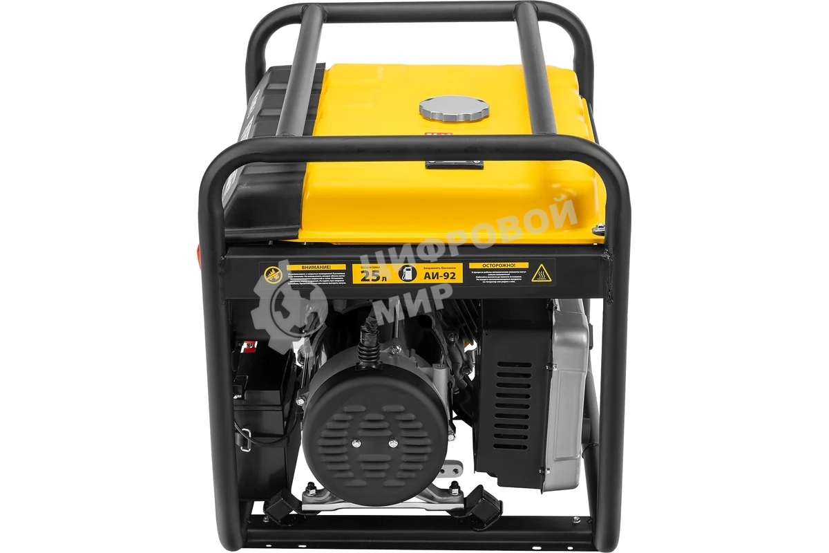 Электрогенератор бензиновый Denzel PS 80 E-3, 6.5 кВт, 85 дБ, 87 кг