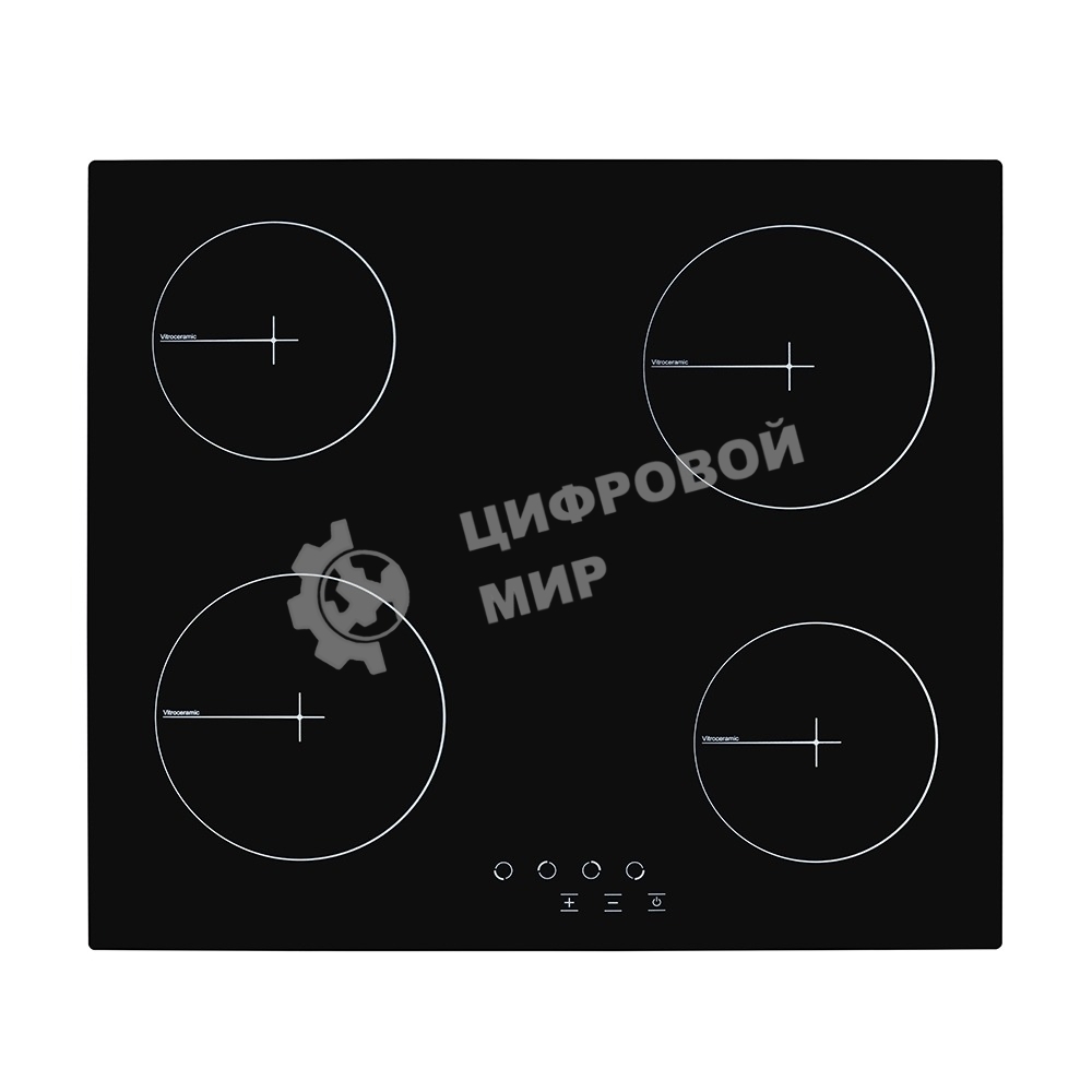 Электрическая варочная панель Simfer H60D14B020 черная