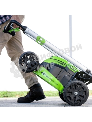 Газонокосилка аккумуляторная GreenWorks GD60LM61, 60V, 61 см, самоходная, бесщеточная, без АКБ и ЗУ (2519107)