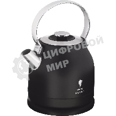 Чайник электрический LEONORD LE-1904 1,5 л, 2200 Вт, нержавейка, RETRO черный