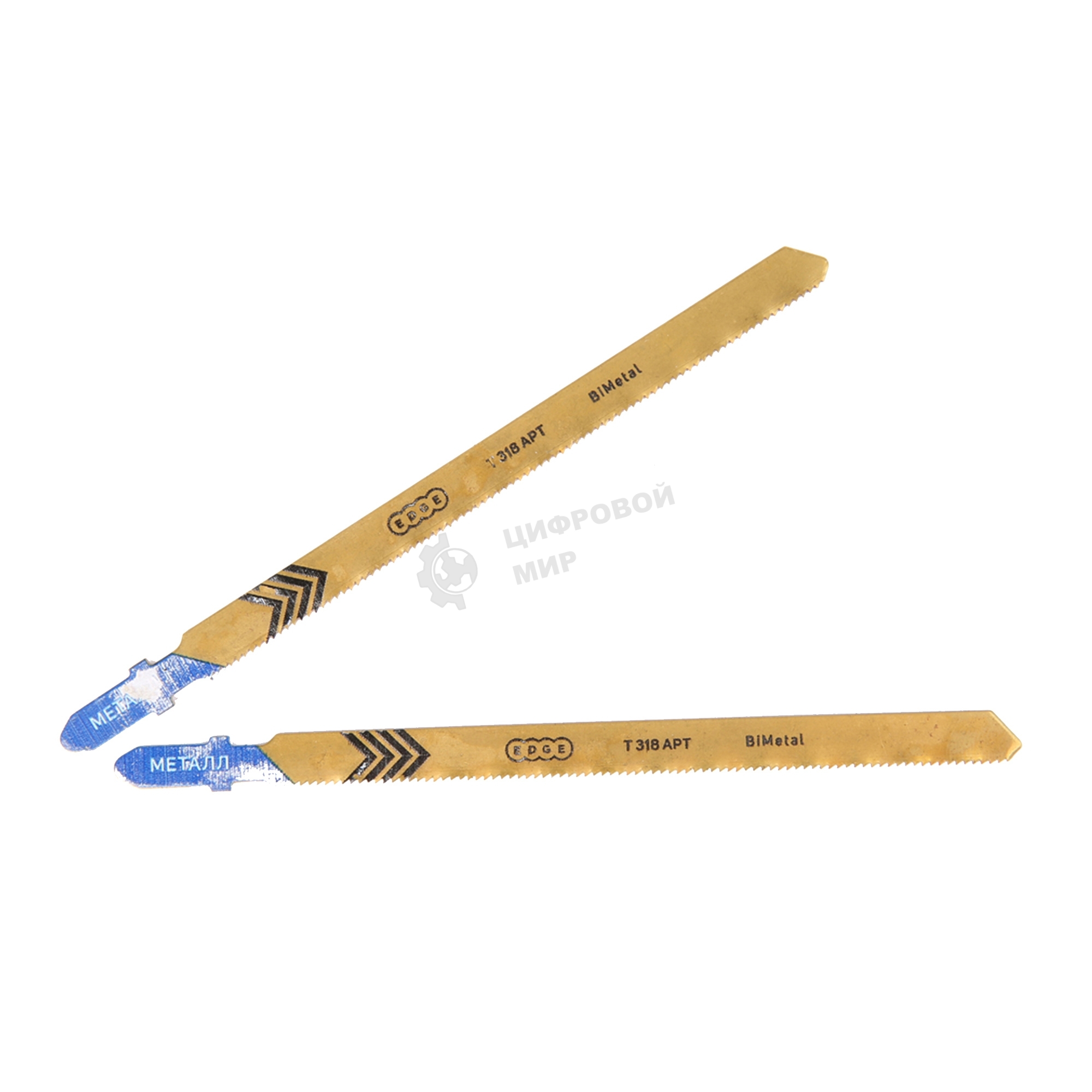 Пилка для лобзика по металлу T318APT (2 шт.) EDGE by PATRIOT 814010009