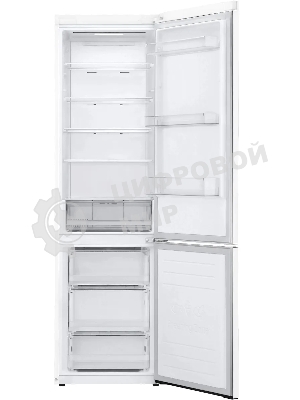 Холодильник LG GA-B509LQYL белый двухкамерный 277/107л морозилка снизу, No Frost