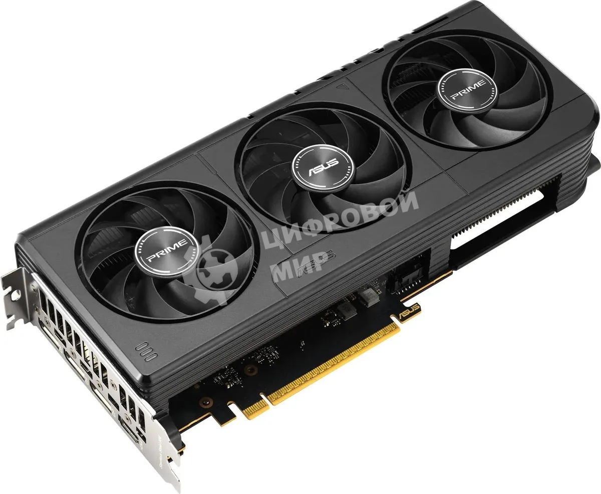 Видеокарта ASUS Prime GeForce RTX 5050 OC, NVIDIA RTX 5050, 8 ГБ GDDR6, 128 бит, PCI-e 5.0, 1xHDMI, 3xDP, 2707 МГц