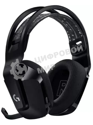 Гарнитура проводная с микрофоном Logitech G733 Lightspeed черный мониторные Radio оголовье (981-000867)