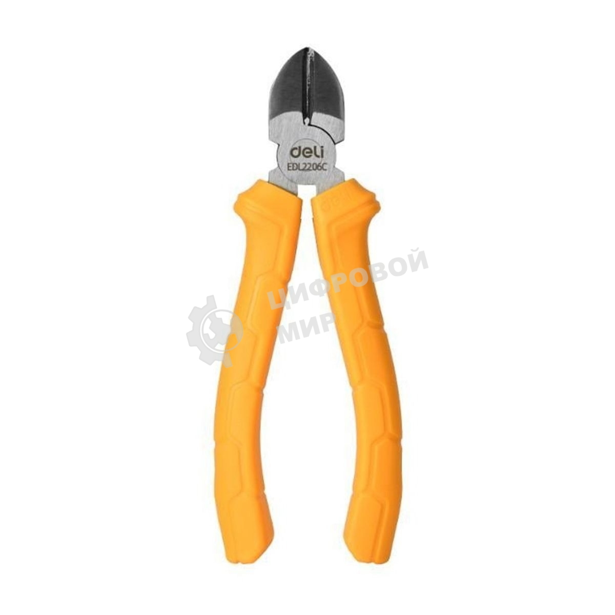 Диагональные бокорезы Deli DL2206C 160мм, пластиковая ручка
