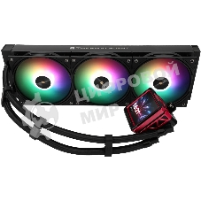 Система жидкостного охлаждения Thermalright Frozen Warframe ULTRA 360 ARGb Soc-AM5/AM4/1151/1200/2066/2011/1700 черный 4-pin 29.6dB Al LCD Ret (F-WFRAME-ULT-360-BL-ARGb)