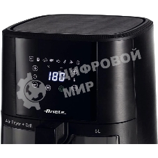 Аэрофритюрница Ariete Air fryer 4626/00 черный, 1300 Вт, 6 л, сенсор, 8 программ
