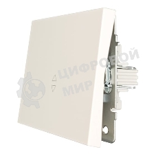 Выключатель проходной 1-кл. СП ZIMA IP20 10А безвинт. зажим слон. кость LEZARD 704-9088-105QC