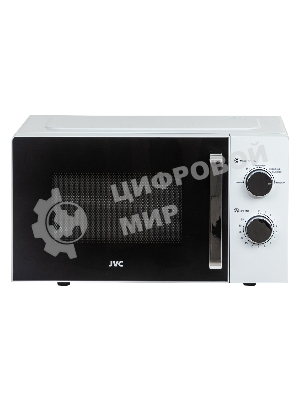 Микроволновая печь JVC JK-MW134M белый, 20 л, 700 Вт, переключатели - поворотный механизм