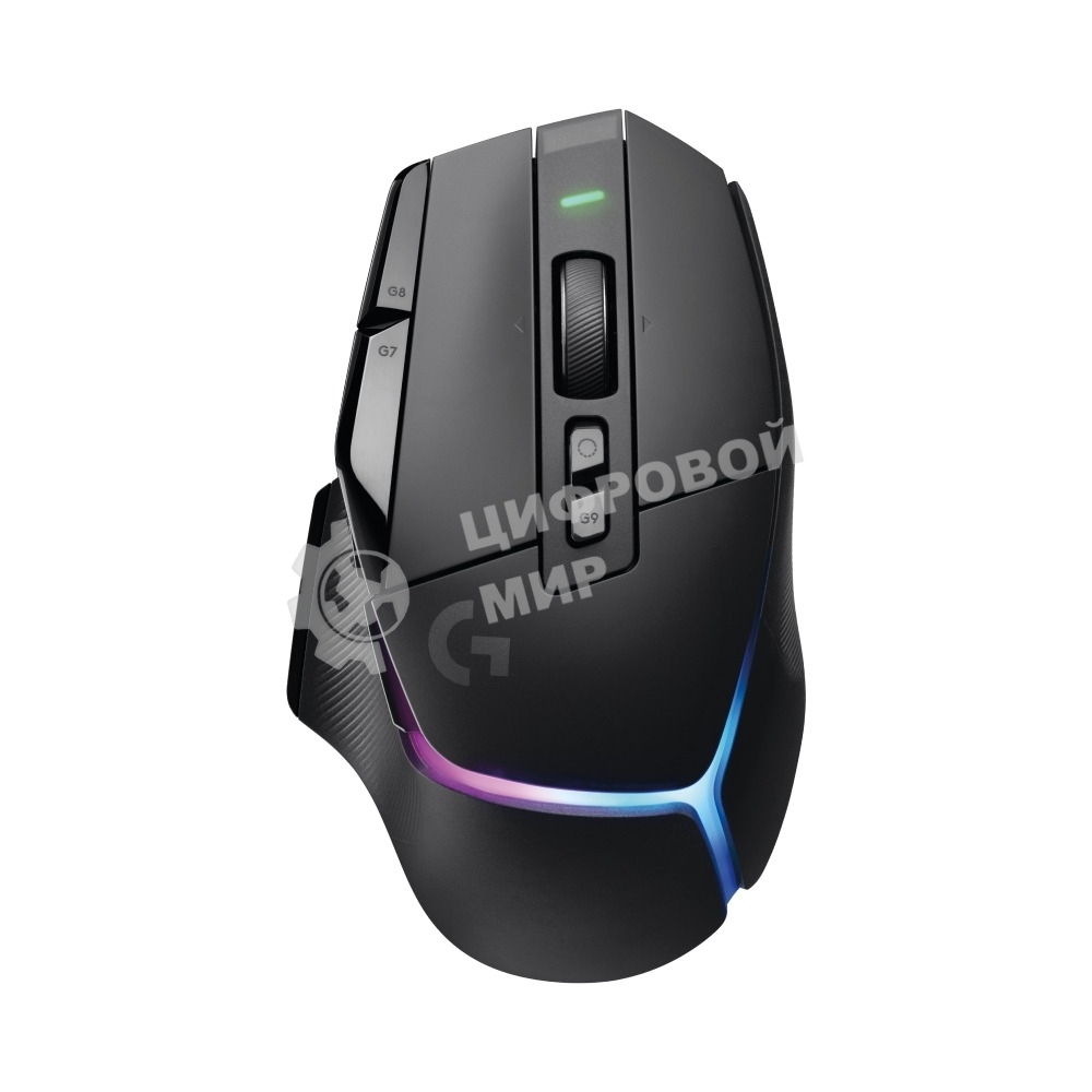 Мышь беспроводная Logitech G502 X Plus черный, 25600 dpi, радиоканал, USB, кнопки - 13