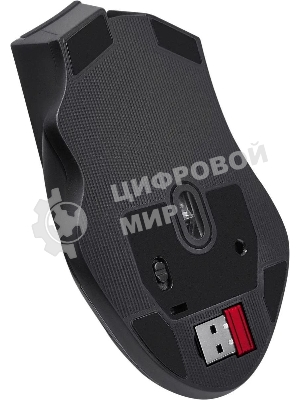 Мышь беспроводная Defender Kronos GM-695 черный, 1600 dpi, радиоканал, USB, кнопки - 7