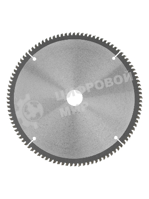 Пильный диск по алюминию Denzel ф255 х 30 мм, 100 зубьев