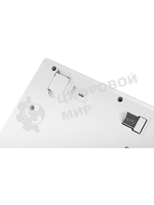 Клавиатура беспроводная Redragon Anubis беспроводная, USB, Bluetooth/Радиоканал, белый
