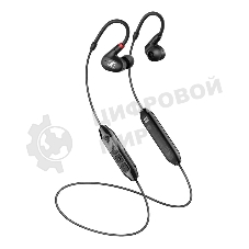 Беспроводные/проводные наушники Sennheiser IE 100 PRO Wireless черный, внутриканальные, Bluetooth + проводной, до 10 ч
