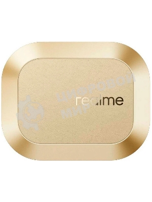 Наушники TWS Realme Buds Air 8 золотистый, внутриканальные, Bluetooth, активное шумоподавление, до 10 ч