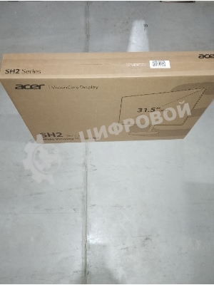 (Поврежденная упаковка) Монитор Acer SH322QKbmiphux 31,5'', 16:9, VA, UHD, 4ms, 250cd, 60Hz, HDMI, DP, USB-C, SPK, HAS UM.JS2CD.002