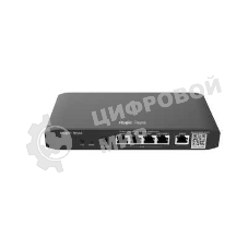 Маршрутизатор Ruijie Reyee RG-EG105G-P-V3, 4×1 Гбит/с PoE + 1×1000 Мбит/с Uplink, управляемый