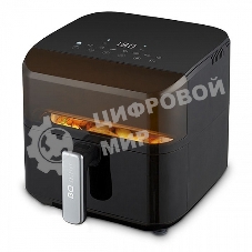 Аэрогриль BQ GR2001 черный. Мощность:1500 Вт, Объем: 4,0 л